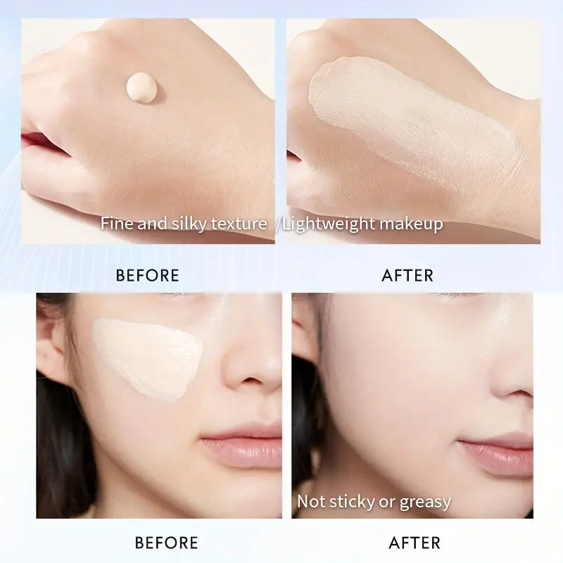 Long-Lasting Moisturizing Brightening Concealer Primer - Perfect for Oily Skin and Pores