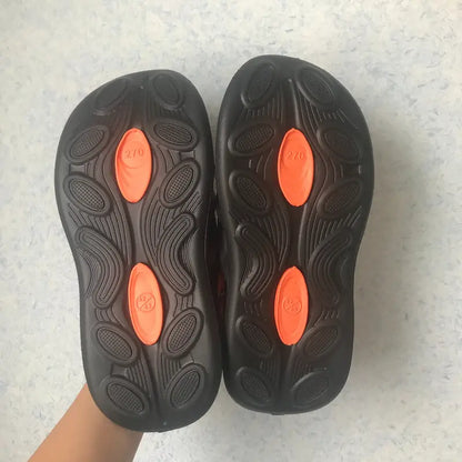 Men's, Women's Wear Resistance Non Slip Shock Absorption Outdoor Slippers, Slides, Sandals