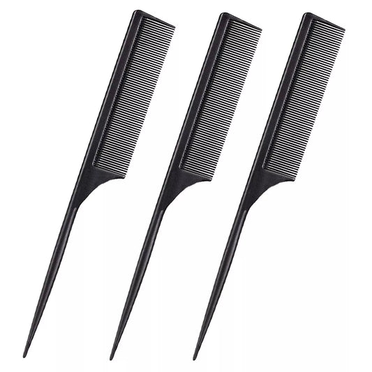 3 PC Rat Tail Combs Hair Brush Girls Comb Care Hair Brushes Hair Tools Styling