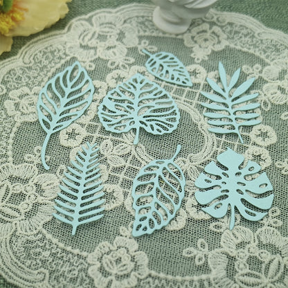 7-Leaf Cutting Dies: Create Beautiful Greeting Cards & Decorative Crafts with Ease!