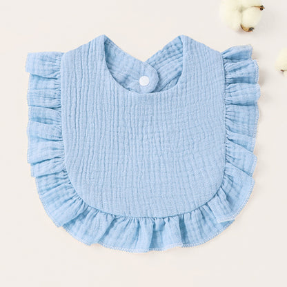 Adorable 1-Pack Baby Ruffled Bib - Perfect for Any Occasion!