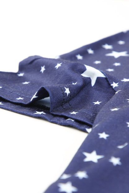 Stars and Stripes V-Neck Tee