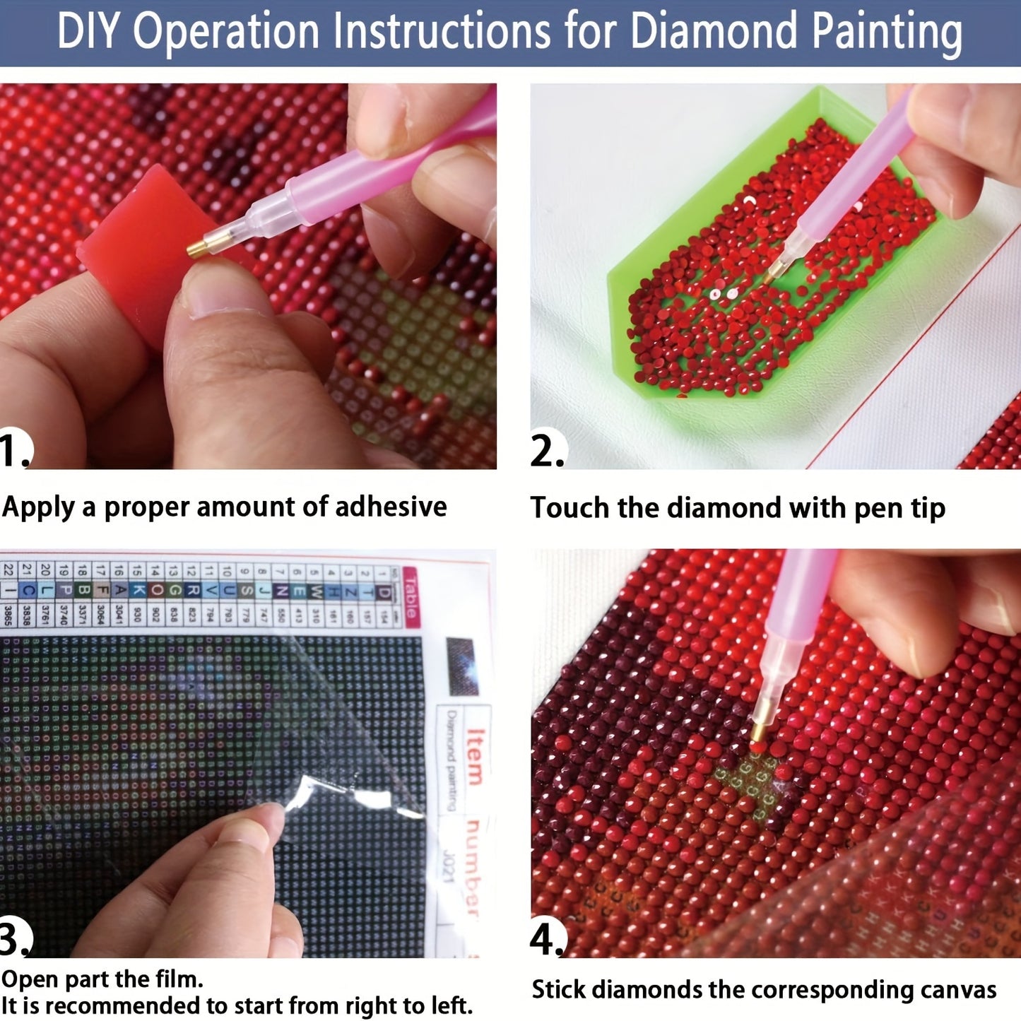 Unleash Your Creative Side with this 11.8x15.8in Love Stone 5D Diamond Painting Kit!