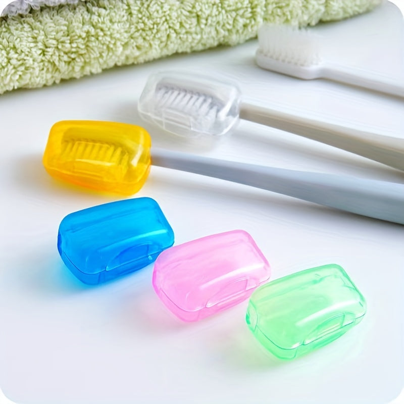 5pcs Toothbrush Protection Covers - Keep Your Toothbrush Clean & Safe During Travel!