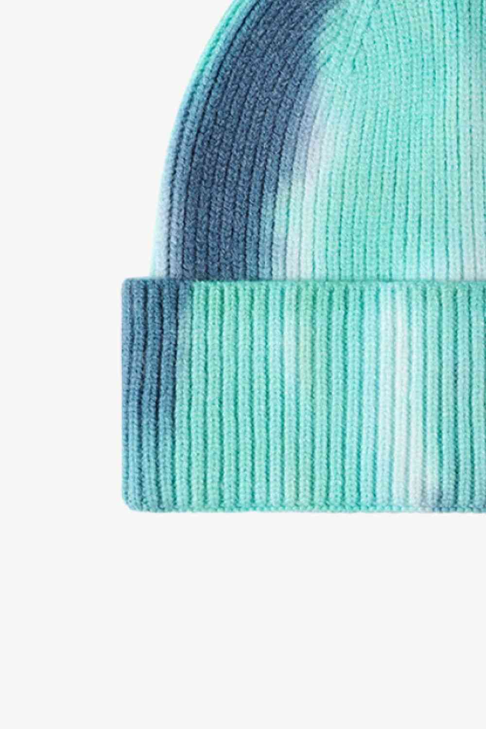 Tie-Dye Cuffed Knit Beanie