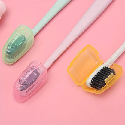 5pcs Toothbrush Protection Covers - Keep Your Toothbrush Clean & Safe During Travel!