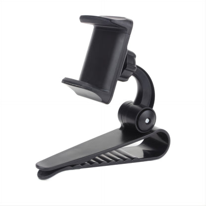 Upgrade Your Car Rides with a Universal 360 Rotating Sun Visor Phone Mount - Compatible with All Smartphones!