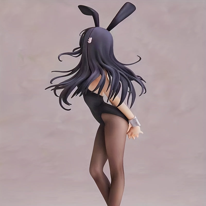 Adorable Black Clothes Bunny Girl Hand Car Accessories - Perfect Anime Character Decoration!