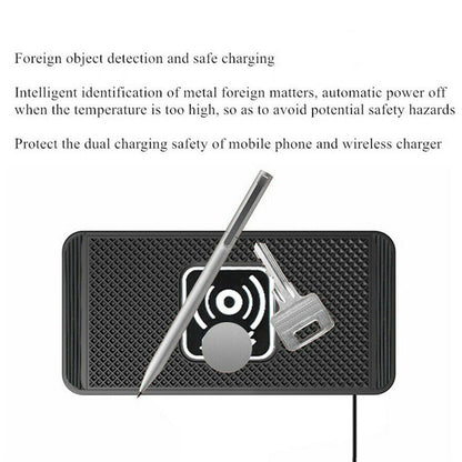 15W Wireless Car Charger: Quick Charging for Apple, Huawei, & Samsung Mobile Phones!