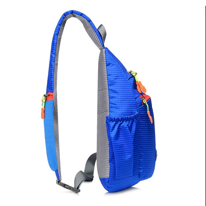 Trendy Waterproof Nylon Fanny Pack - The Perfect Sling Bag For Outdoor Adventures!