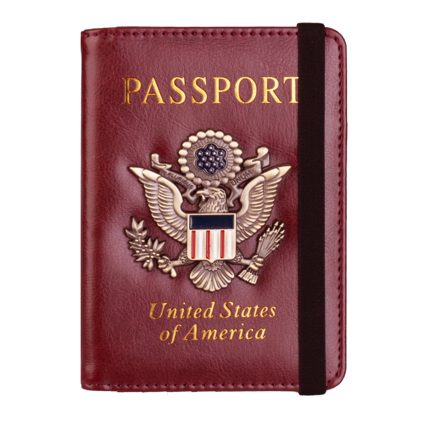 Upgrade Your Travel Essentials with this Leather Passport Holder - Perfect for Women!