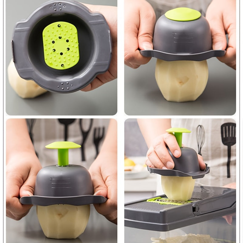 14-in-1 Vegetable Chopper: Effortlessly Slice, Dice, and Chop Veggies in Seconds!