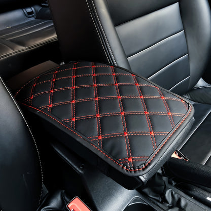 Upgrade Your Car Comfort with this Universal Artificial Leather Car Armrest Mat!