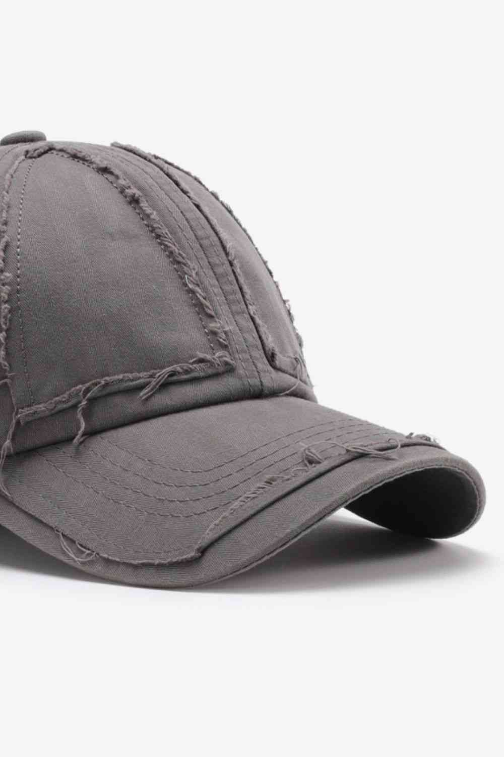 Distressed Adjustable Baseball Cap