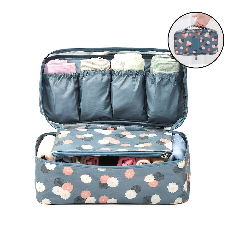 Travel in Style: Portable Bra & Underwear Storage Bag for Lingerie - Keep Your Clothes Organized on the Go!