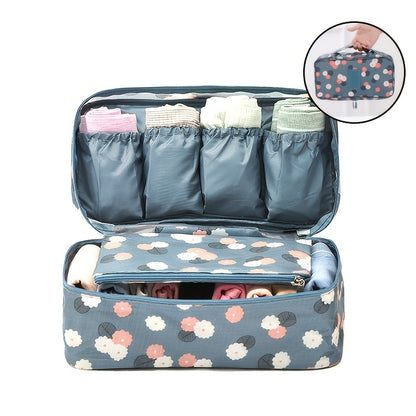 Travel in Style: Portable Bra & Underwear Storage Bag for Lingerie - Keep Your Clothes Organized on the Go!