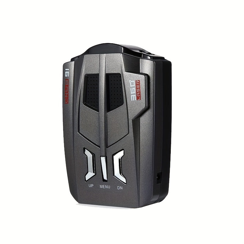 V9 Speed Detector: Ultimate Car Radar Detector with Voice Prompt, LED Display, & 360° Detection!