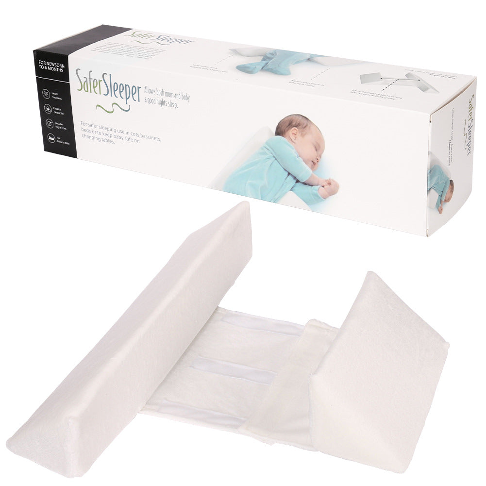 The Ultimate Anti-Bias Waist Baby Pillow - Perfect for Side Sleeping & Milk Spitting!