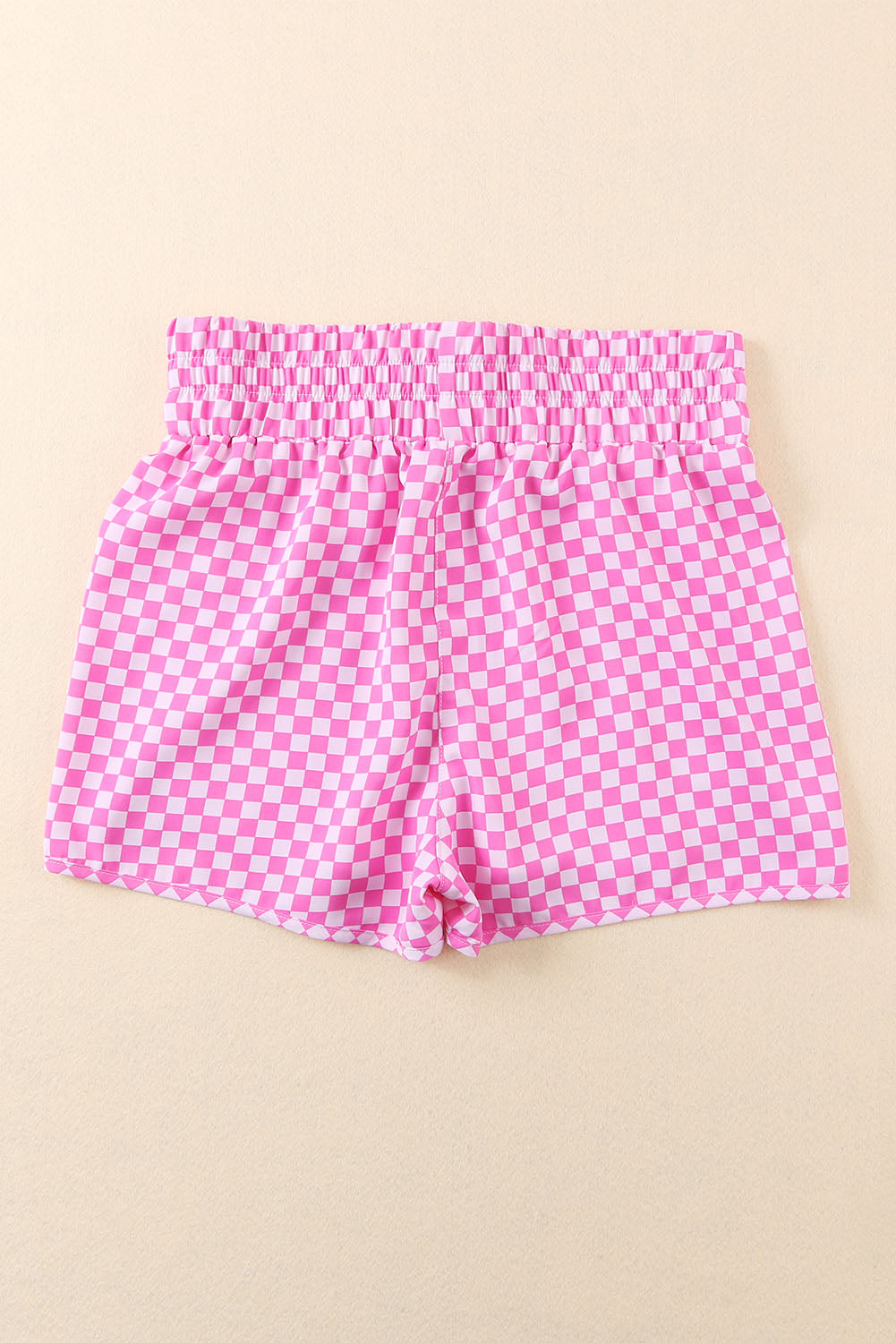 Short léopard à taille élastique