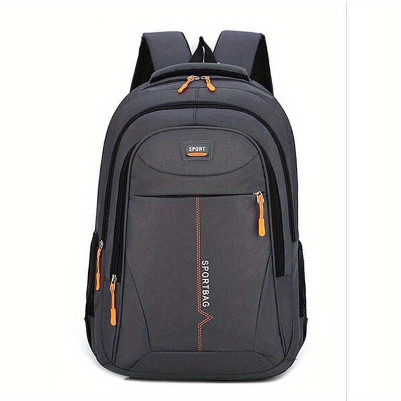 Stylish Double Shoulder Backpack for Men & Women - Lightweight, Breathable, Waterproof & Spine Protection - Perfect for School, Travel & Sports!