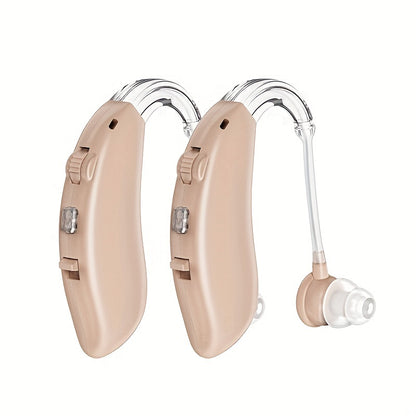 Type-C Rechargeable Hearing Aid with Multimode Comfort, Intelligent Noise Reduction & BTE Style