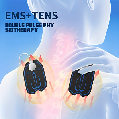 10pcs Electrode Pads: Get Maximum Muscle Stimulation with High-Quality Tens EMS Muscle Stimulator!