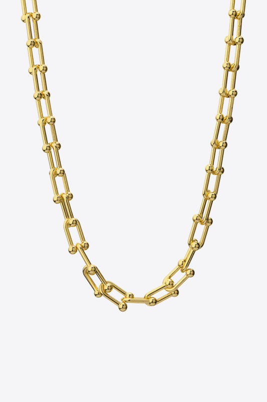 Fun Day Ahead Alloy Chain Necklace