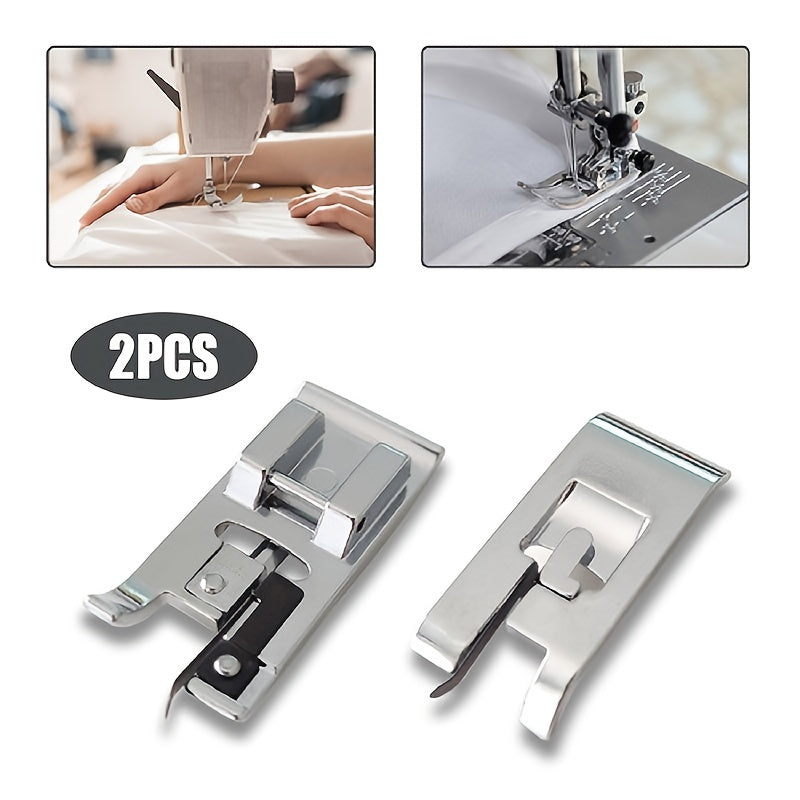 1/2pcs Household Multi-Functional Sewing Machine Selvedge Presser Foot Suit Selvedge Sewing Presser Foot Sewing Selvedge Presser Foot Sewing Accessories