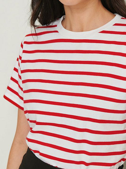 Striped Short Sleeve T-Shirt