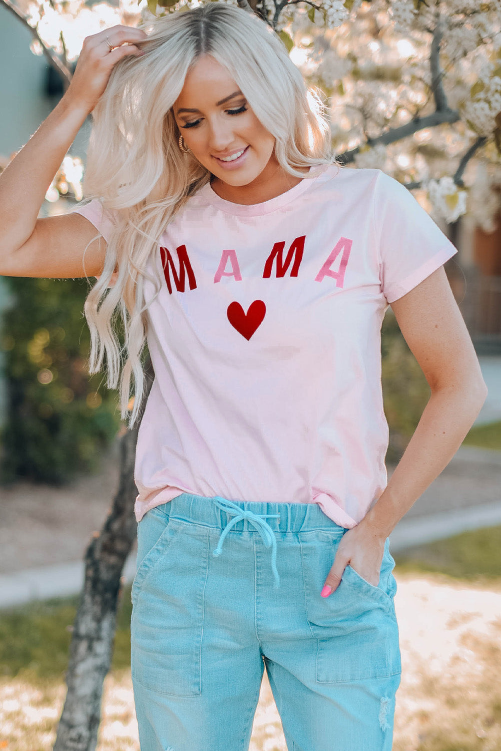 T-shirt graphique MAMA Heart