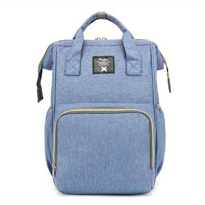 Trendy Diaper Bag Backpack - Waterproof, Multifunctional, and Perfect for Travel and Baby Care