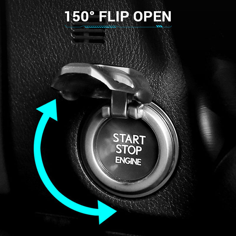 Upgrade Your Car's Look with a Universal Auto Ignition Engine Start Stop Button Decor