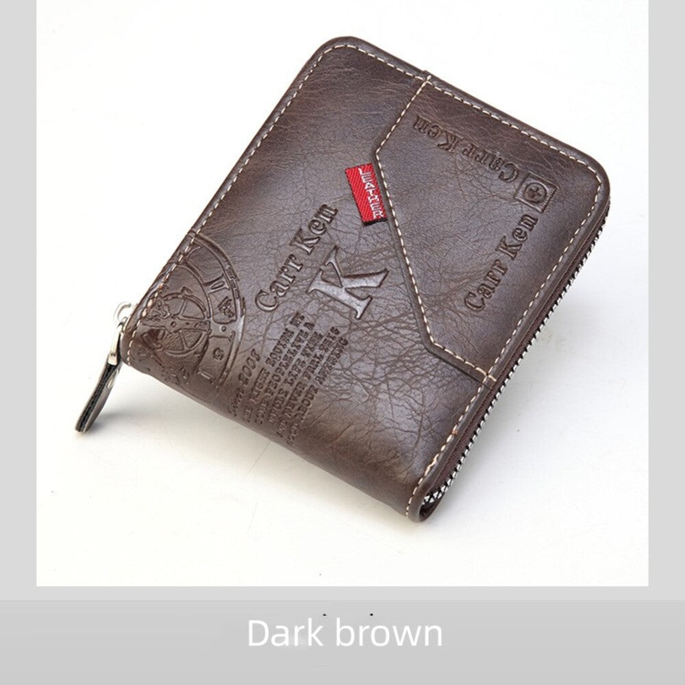 Stylish and Durable Men's Leather Wallet for Business and Travel