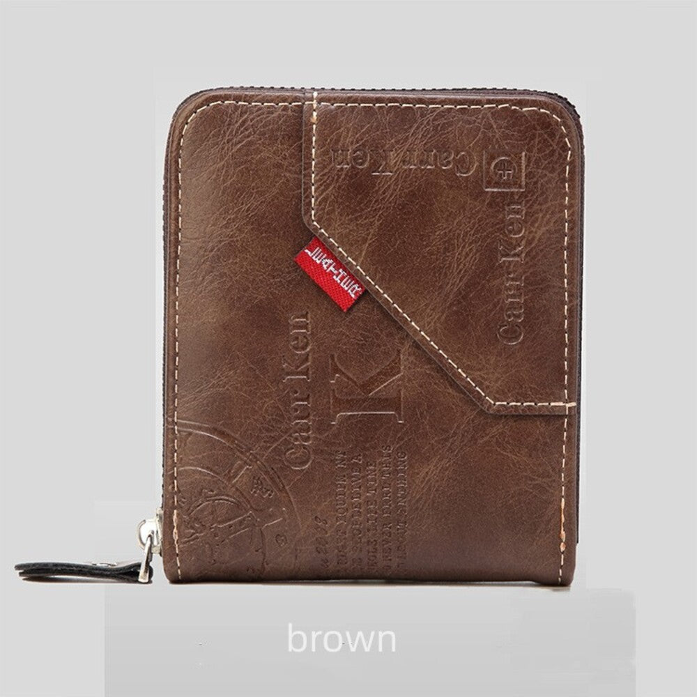 Stylish and Durable Men's Leather Wallet for Business and Travel