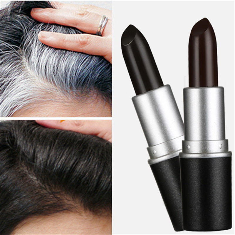 1pcs Non-Toxic Hair Color Pen - Fast and Lasting Temporary Hair Dye for White Hair - Salon Quality Mascara Stick Chalk