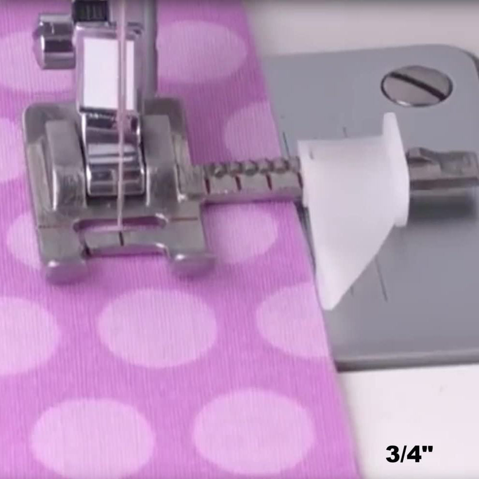 Upgrade Your Sewing Machine with This Adjustable Guide Presser Foot - Perfect for All Low Shank Sewing Machines!