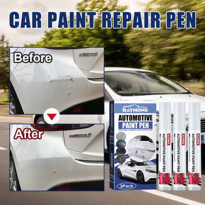 3PCS Car Touchup Pens: Restore Your Vehicle's Paint & Repair Scratches Instantly!