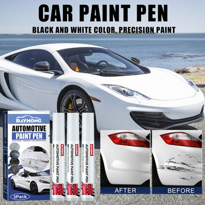 3PCS Car Touchup Pens: Restore Your Vehicle's Paint & Repair Scratches Instantly!