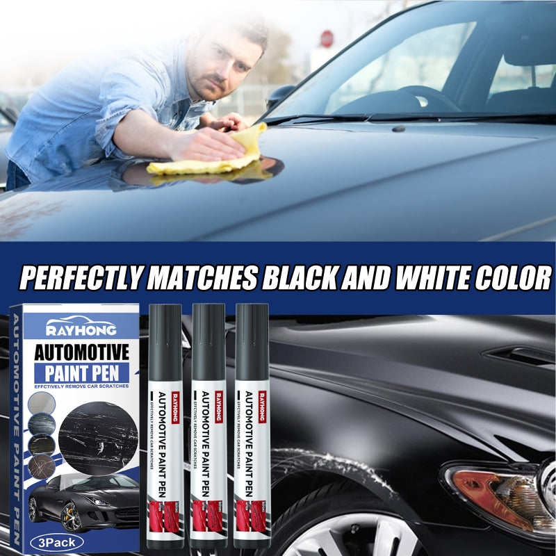 3PCS Car Touchup Pens: Restore Your Vehicle's Paint & Repair Scratches Instantly!