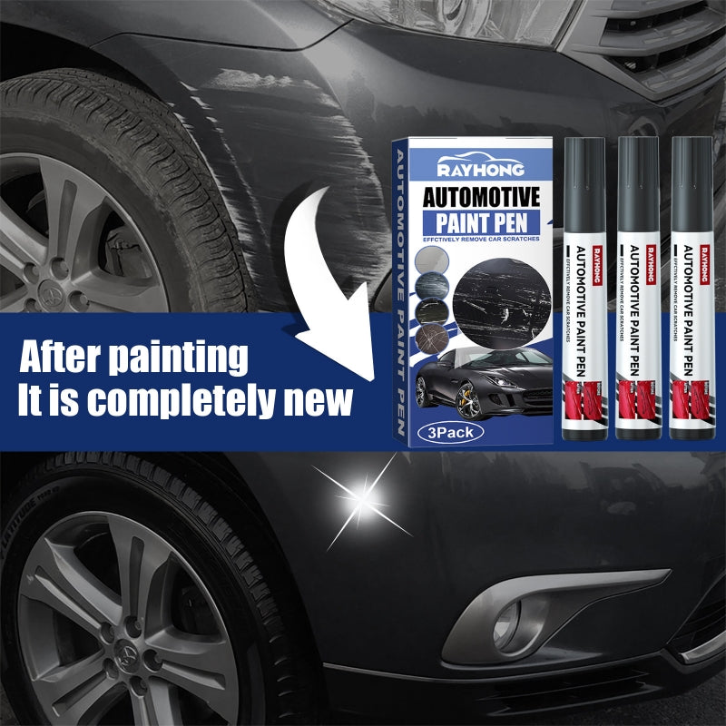 3PCS Car Touchup Pens: Restore Your Vehicle's Paint & Repair Scratches Instantly!