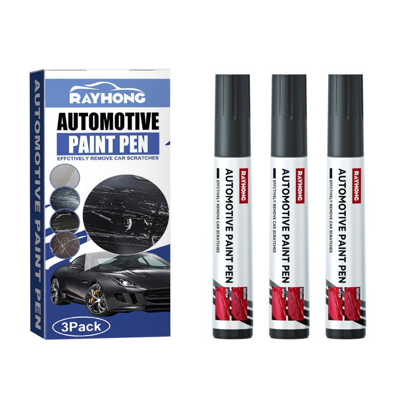 3PCS Car Touchup Pens: Restore Your Vehicle's Paint & Repair Scratches Instantly!