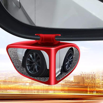 Espejo universal de punto ciego con rotación de 360 ​​grados para automóviles, camiones y SUV - Espejo retrovisor gran angular para observación de ruedas delanteras y traseras 