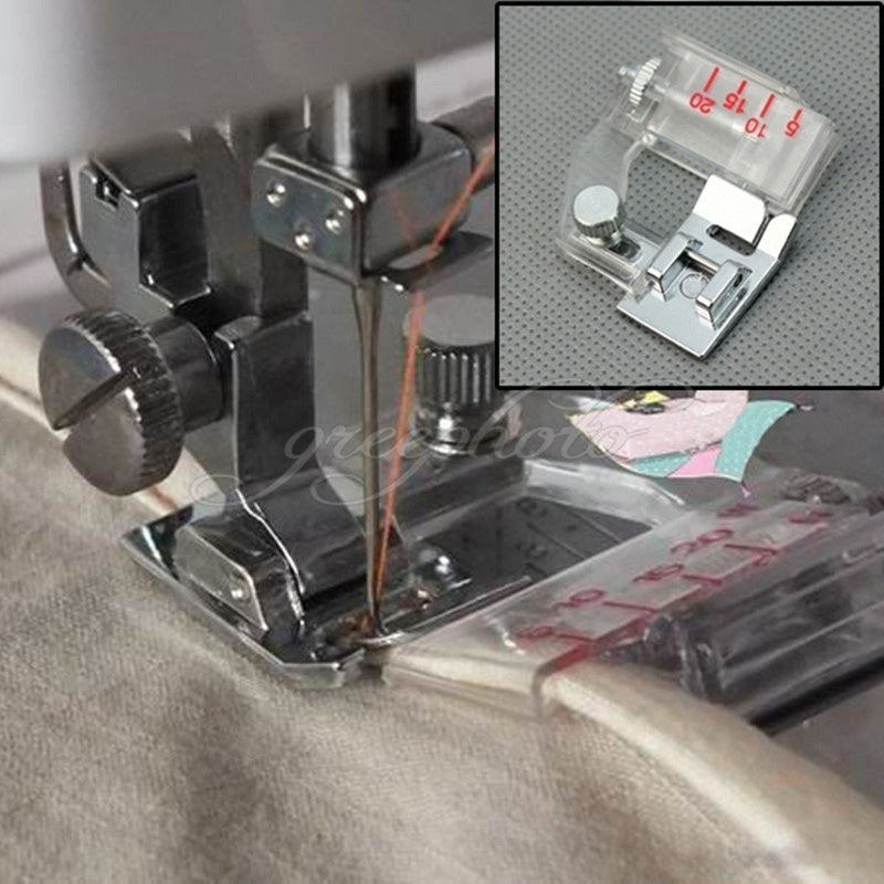 2pcs Adjustable Bias Binder Presser Feet - Sewing Machine Accessories for Perfect Edges!