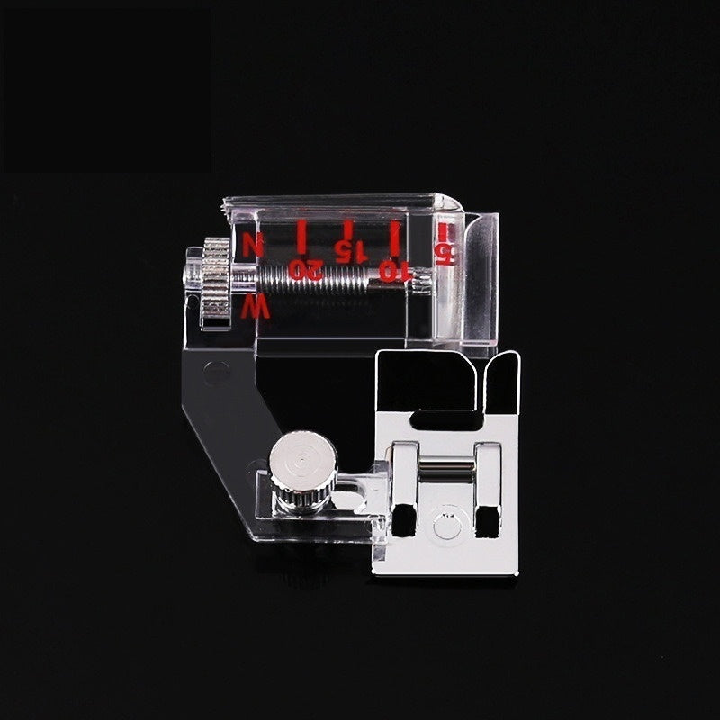 2pcs Adjustable Bias Binder Presser Feet - Sewing Machine Accessories for Perfect Edges!