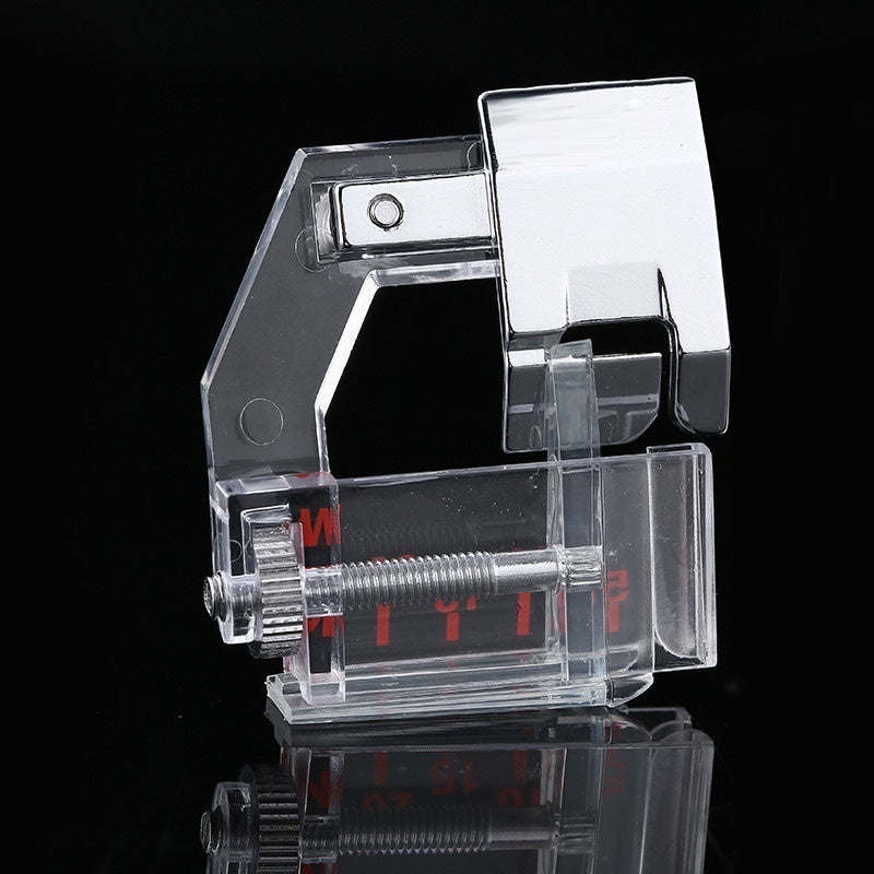 2pcs Adjustable Bias Binder Presser Feet - Sewing Machine Accessories for Perfect Edges!