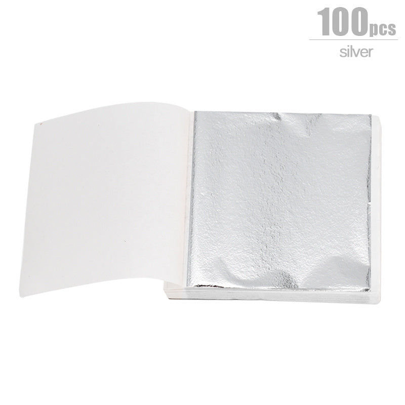 100 Sheets of Luxurious Foil Paper for DIY Art Crafts, Perfect for Birthday Parties & Dessert Decorations!