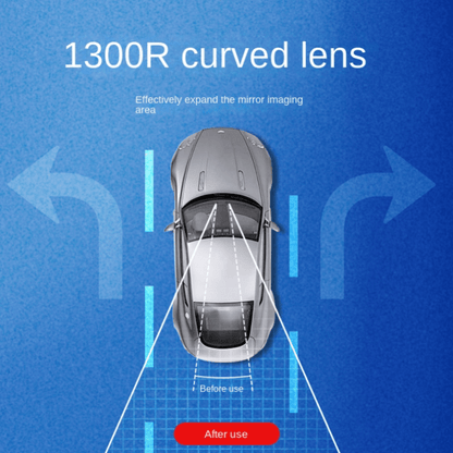 ¡Mejore la experiencia de marcha atrás de su automóvil con un espejo retrovisor curvo de campo amplio! 