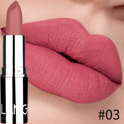 8 colors Moisturizing Matte Lipstick - Waterproof, Velvet Finish, Non-Stick Cup, Long-Lasting Makeup