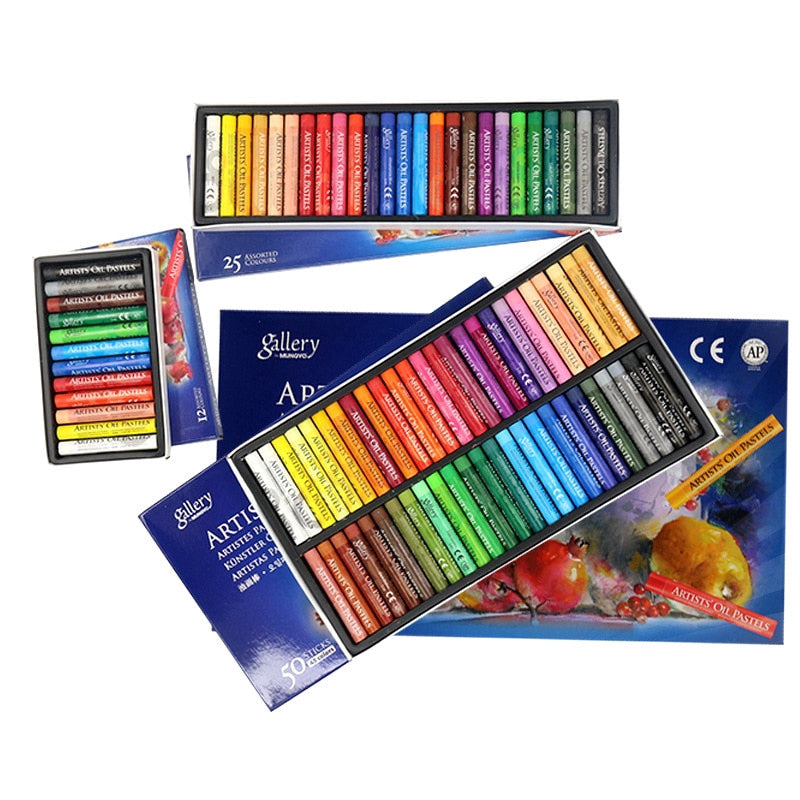 3D Crayon Painting DIY Oil Pastel For Artist Student Graffiti Soft Pastel Painting Drawing Pen School Stationery Art Supplies Soft Crayon Set