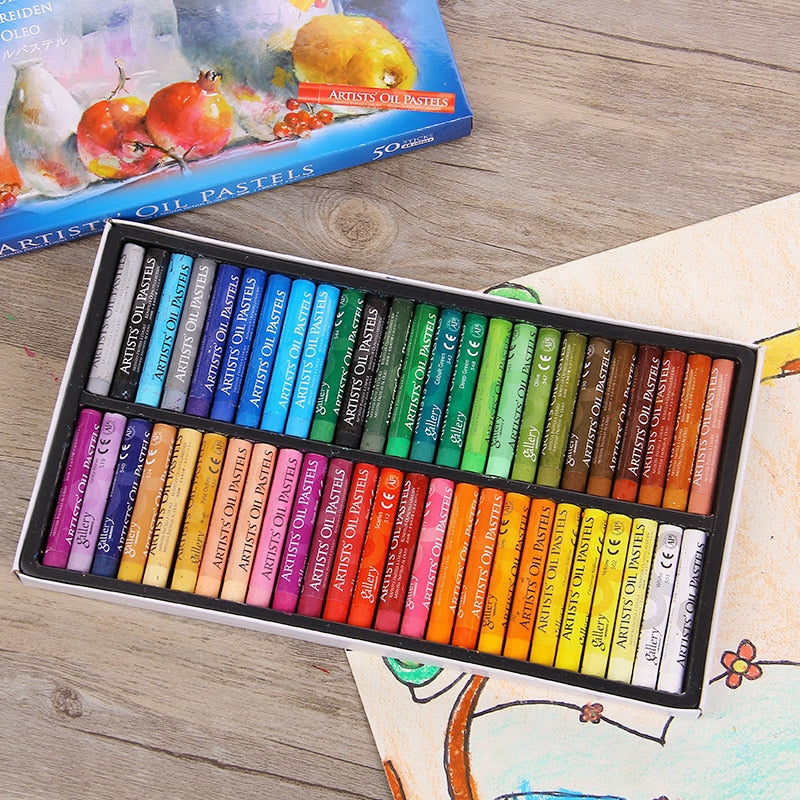 3D Crayon Painting DIY Oil Pastel For Artist Student Graffiti Soft Pastel Painting Drawing Pen School Stationery Art Supplies Soft Crayon Set